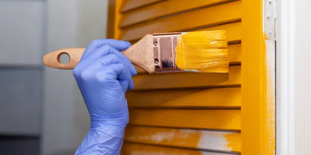 Peinture de volets